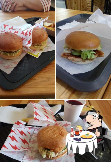 Try out a burger at Tesla Burger