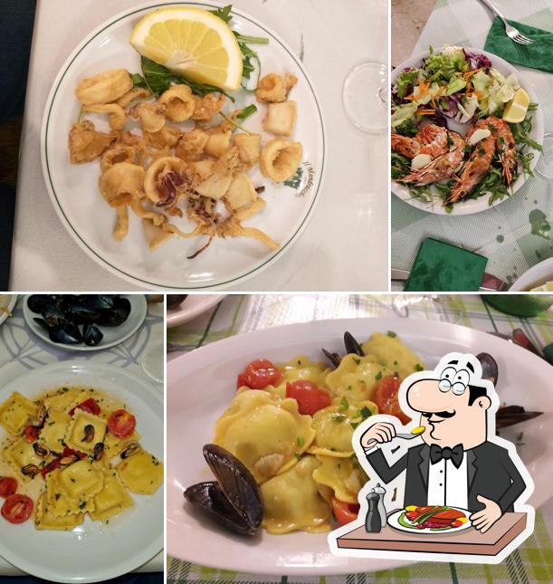 Cibo al Trattoria Pizzeria Il Mandracchio