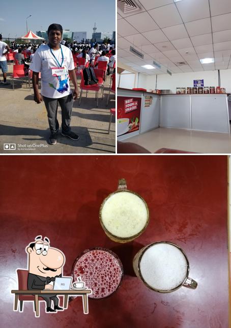 This is the photo displaying interior and beer at Wipro CDC2 Cafeteria