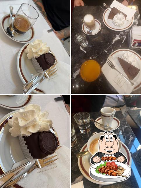 Plats à Caffè Sacher Trieste