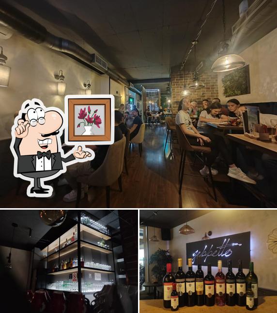 Gli interni di Geppetto Caffe