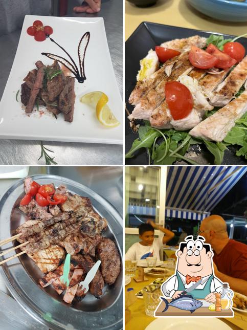 Salmone grigliato al Bar Pizzeria Centri Sportivi