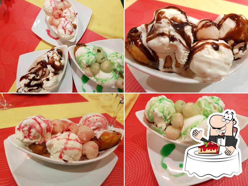 ChinaMoon Chinese Restaurant -Cantonese Hongkong Style provides a selection of desserts