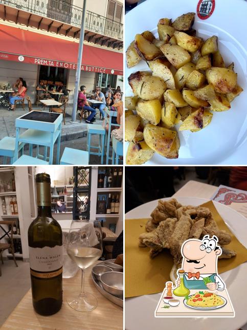 Cibo al Premiata Enoteca Butticè