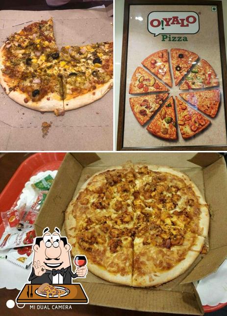 Order pizza at Goodness of Arokya Milk