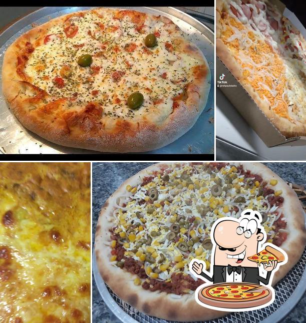 Consiga pizza no Pizzaria Dom Ratattouille