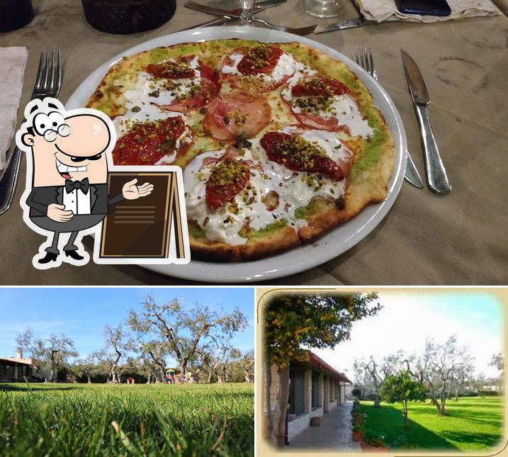 Tra le varie cose da Agriturismo Il Petraro si possono trovare la esterno e pizza