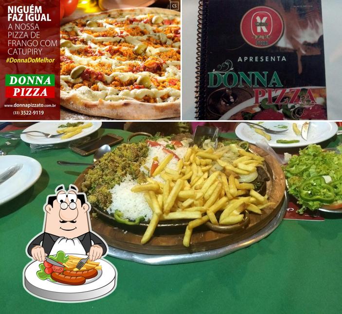 Platos en DONNA PIZZA