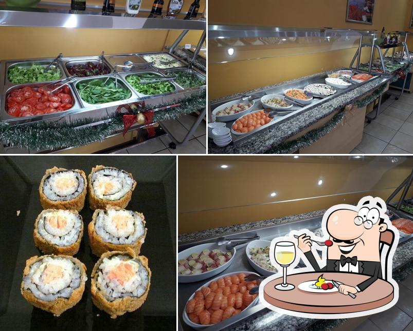 Comida em Nagoya House - Restaurante de comida Japonesa e Brasileira