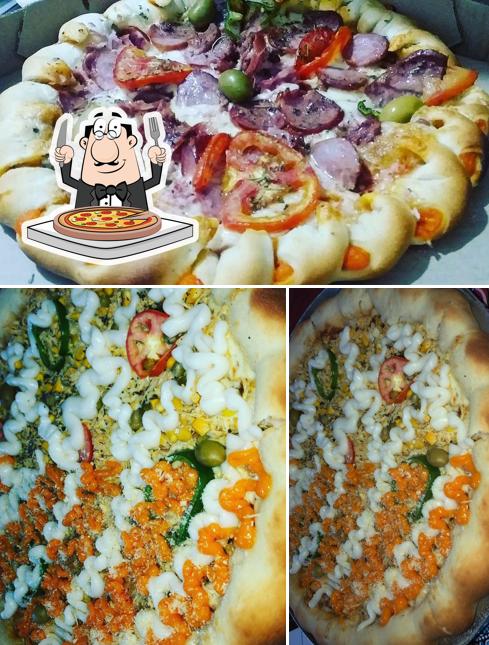 Escolha pizza no Italian Pizzaria Delivery