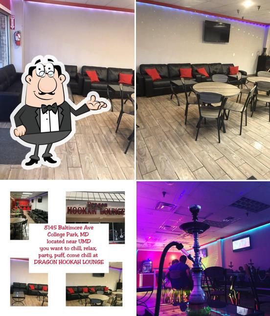 Check out how Dragon Hookah Lounge looks inside