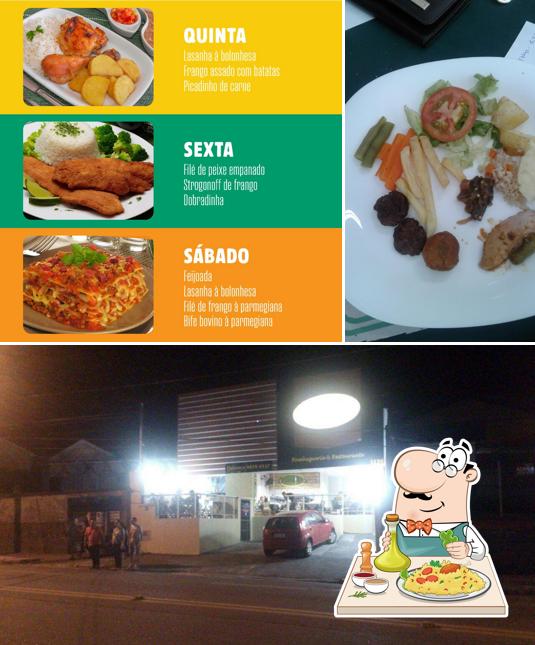 A foto da comida e exterior no Gamboa Restaurante