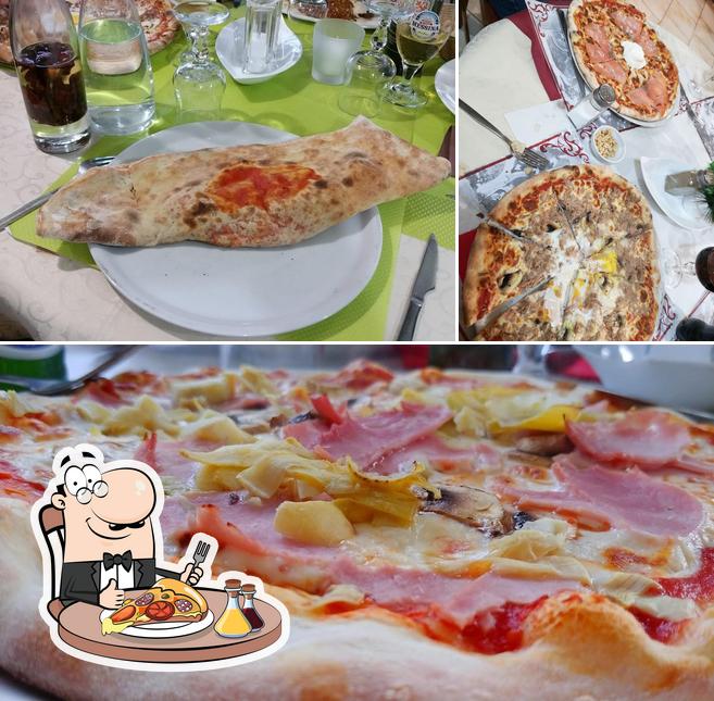 Essayez des pizzas à L'Azzura