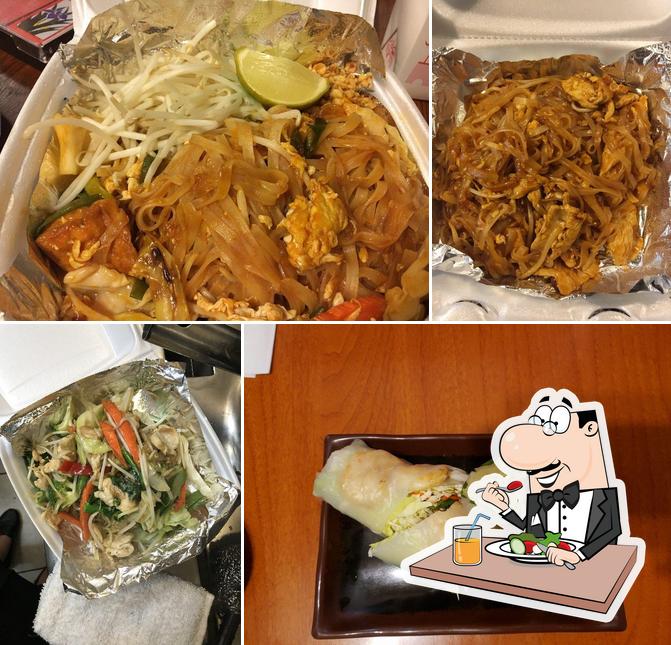Food at Thai Noodle Express