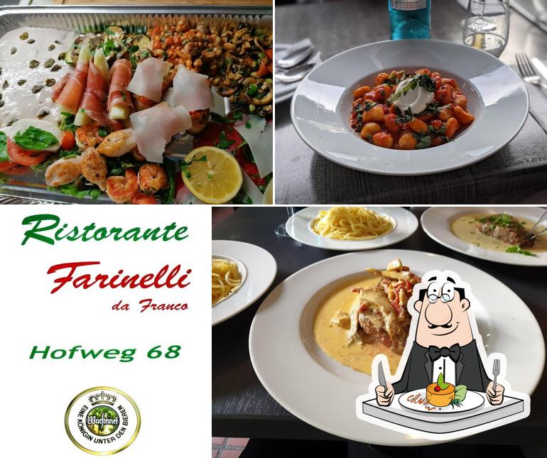 Gerichte im Ristorante Farinelli Da Franco