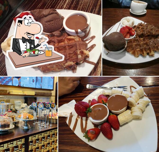 Meals at Max Brenner - Parramatta