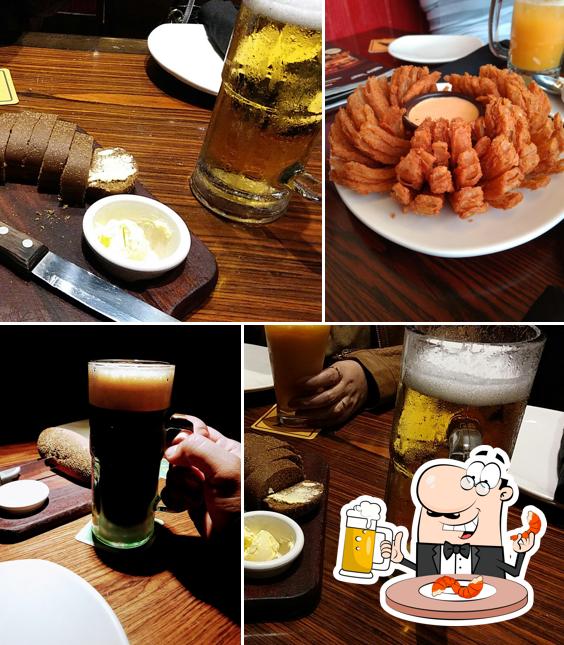 Outback Steakhouse offerece uma seleção de cervejas