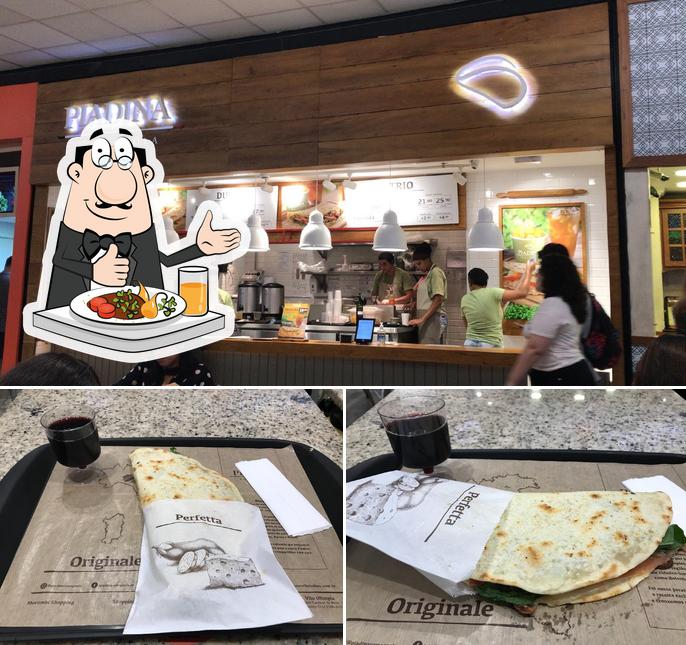 Comida em Piadina Romagnola