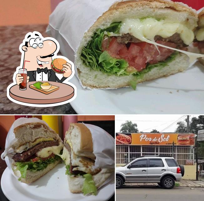 Hambúrguer em Por Do Sol Lanches