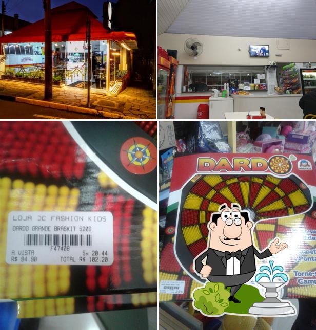 O exterior do Hamburgeria Barreto's