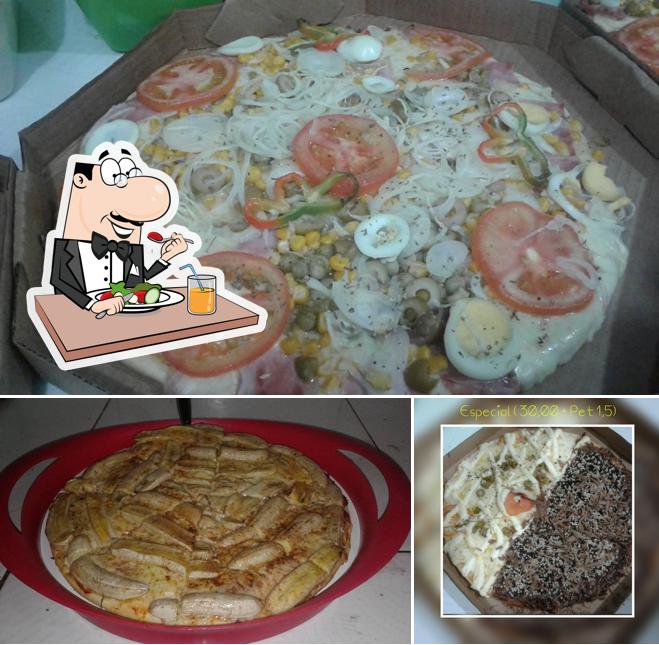 Comida em Pizzaria e Restaurante HM