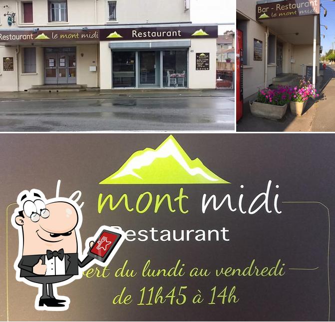 L'extérieur de Restaurant le MontMidi