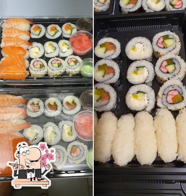 Choisissez de nombreuses options de sushi