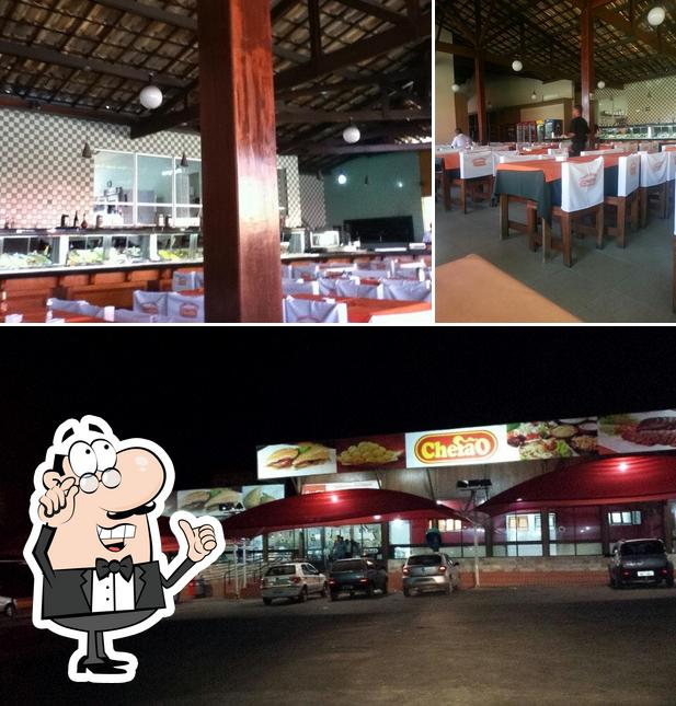 O Posto e Churrascaria Chefão se destaca pelo interior e comida