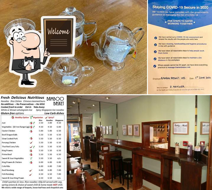 Bamboo Basket in Epsom Restaurant menu and reviews