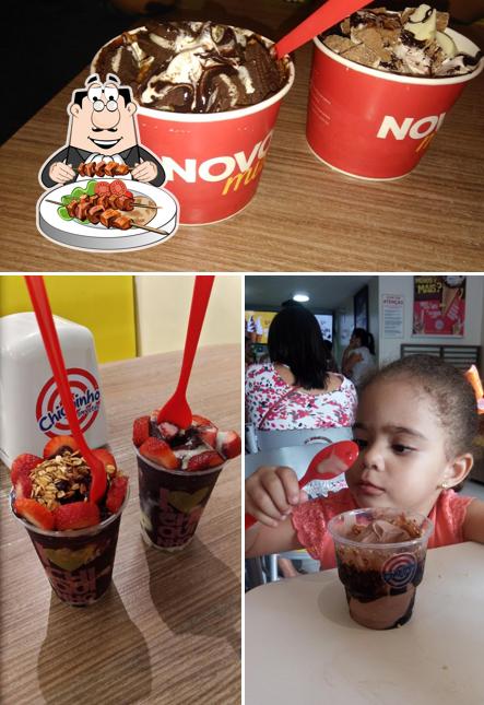 Comida em Chiquinho Sorvetes