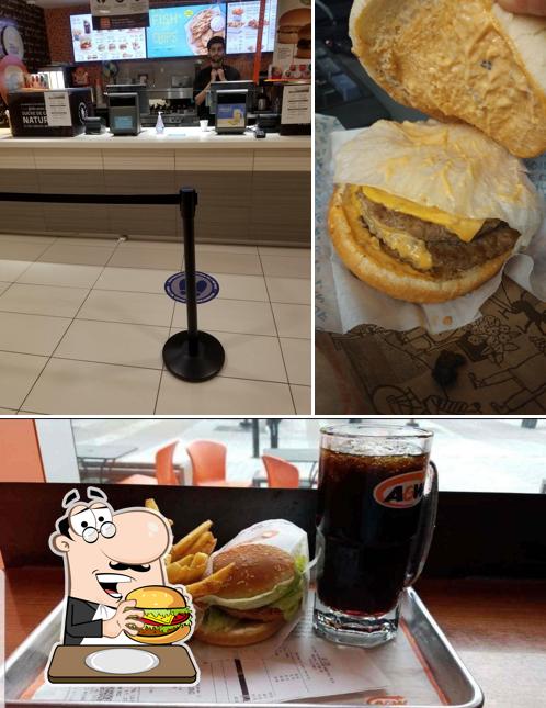 Essayez un hamburger à A&W Canada