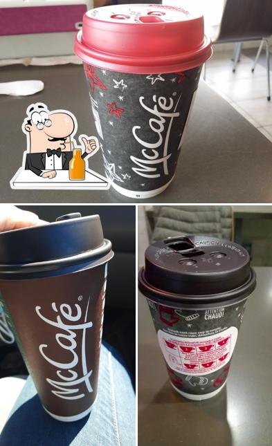 McDonald's offre une sélection de boissons