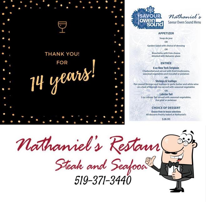 Look at the pic of Nathaniel's Restaurant