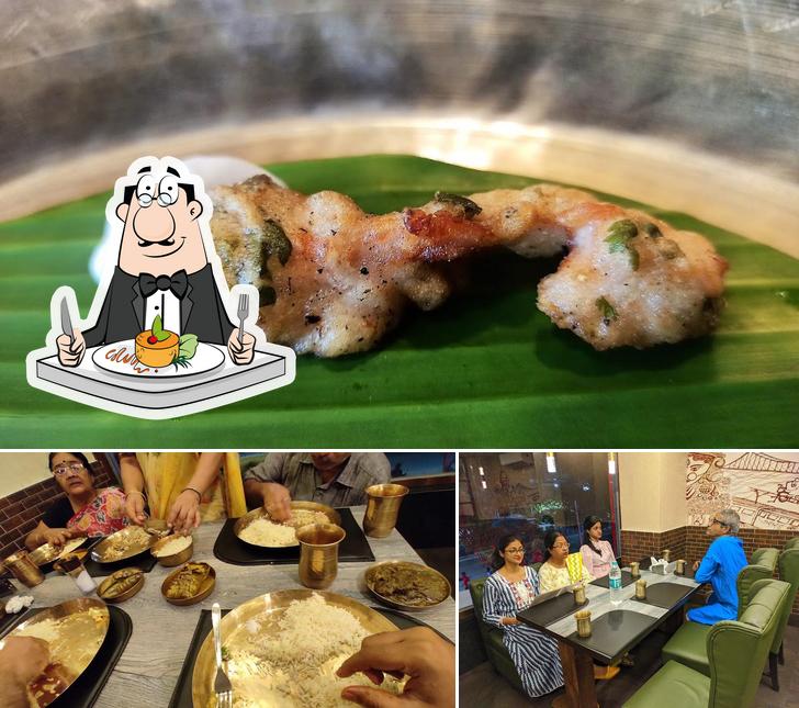 The restaurant's food and interior