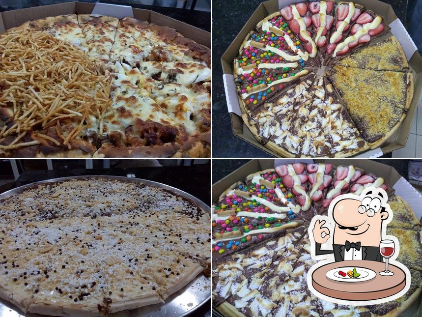 Comida em Pizzaria Casa de Pedra