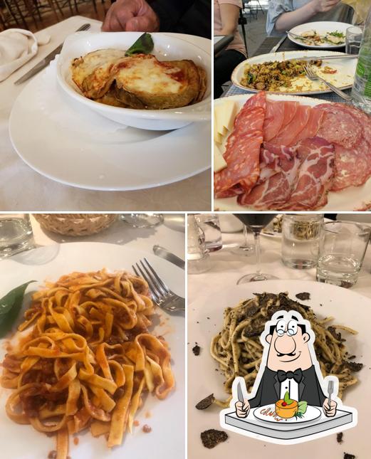 Food at Trattoria Pallotta Assisi