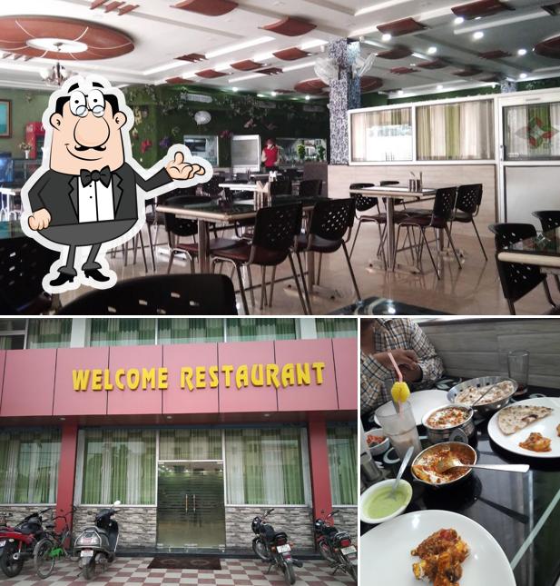 Welcome Restaurant is distinguished by interior and dining table