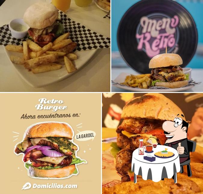 Treat yourself to a burger at Retro Burger Cali