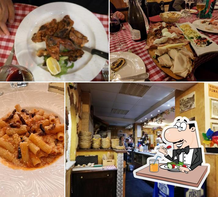 Platti al Ristorante La Vecchia Frasca