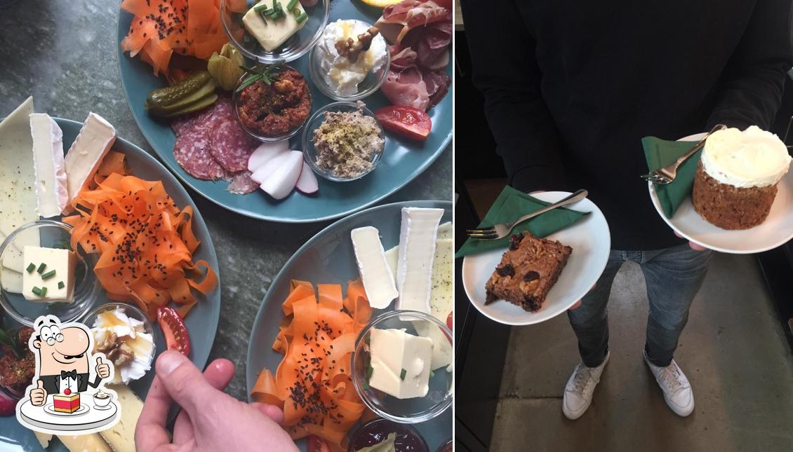 Café Portier-Fürth sert une éventail de plats sucrés