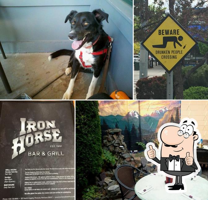 Iron Horse Bar & Grill, 501 N Higgins Ave in Missoula Restaurant menu