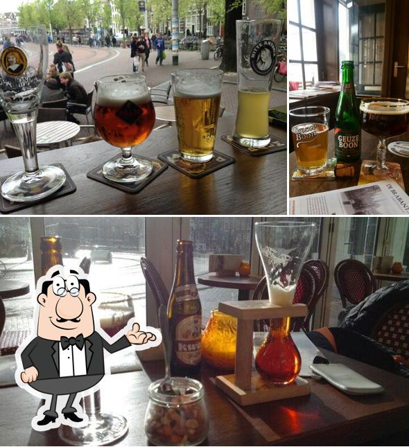 Voici l’image indiquant la intérieur et bière sur De Brabantse Aap