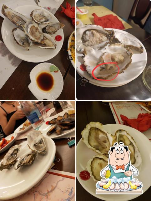 Ostriche al Ristorante Happy Wok