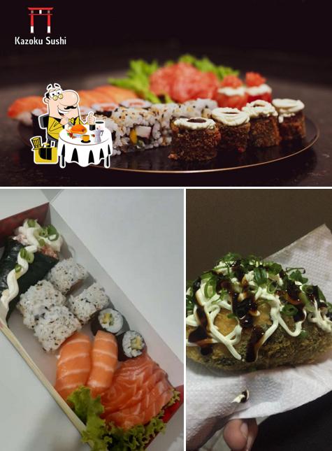 Comida em Restaurante Japonês - KAZOKU SUSHI DELIVERY SBC