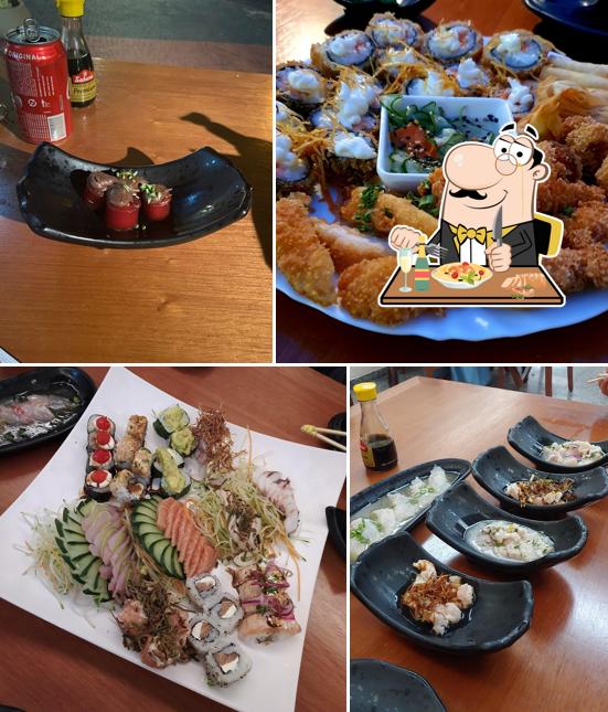 Comida em katana sushi bar