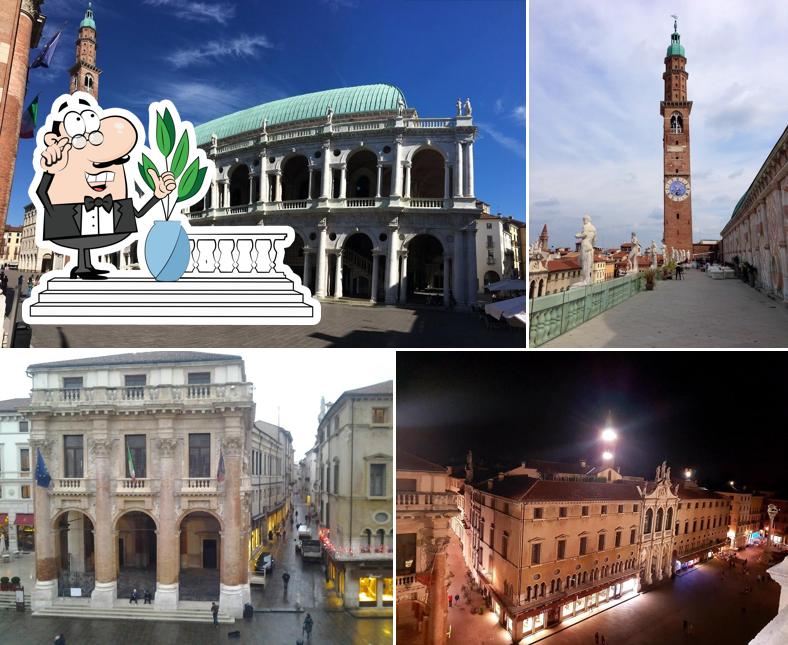 Gli esterni di La Terrazza della Basilica