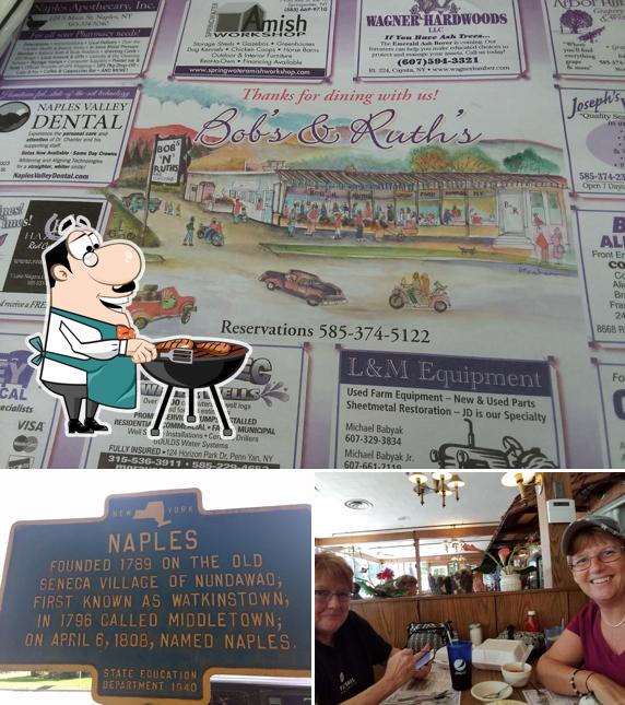 Bob & Ruth's Vineyard Restaurant in Naples Restaurant menu and reviews