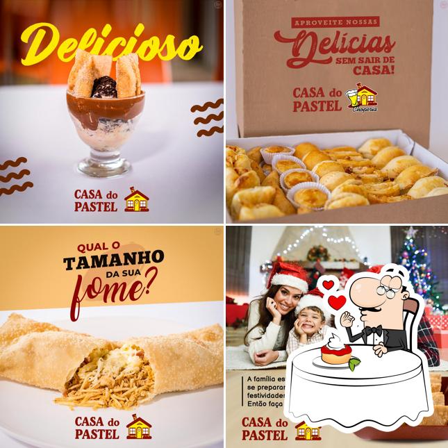 Peça uma das opções doces