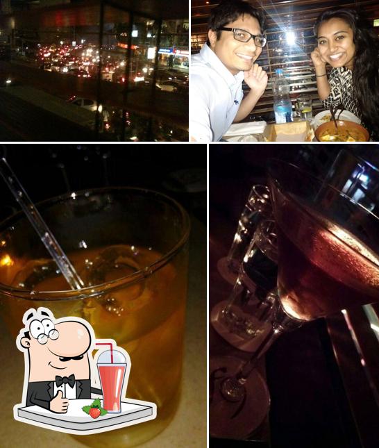 Fusion 9 serves a range of beverages