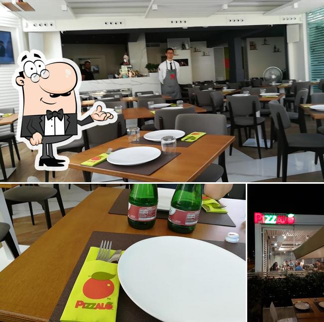 Gli interni di Pizzalo' Arcofelice